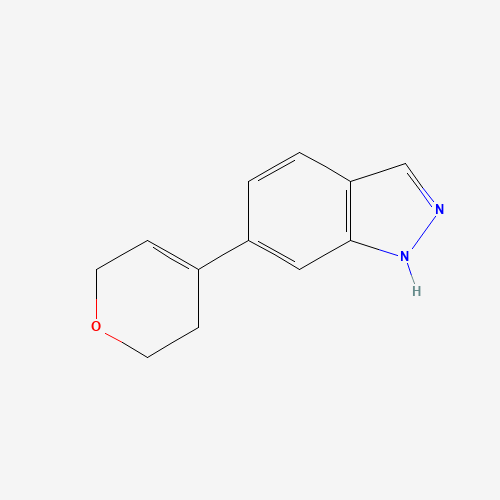 6-(3,6-Dihydro-2H-pyran-4-yl)-1H-indazole (CAS: 885271-92-1) - Related Chemical Product