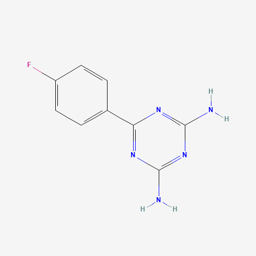 6-(4-fluorophenyl)-1,3,5-triazine-2,4-diamine (CAS: 30530-44-0) - Related Chemical Product