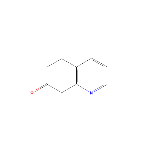 6,7-dihydroquinolin-8(5H)-one (CAS: 774531-95-2) - Chemical Structure and Molecular Formula 