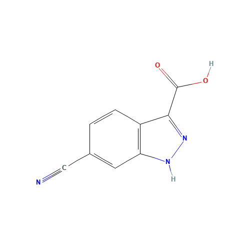 6-Cyano-1H-indazole-3-carboxylic acid (CAS: 194163-31-0) - Related Chemical Product