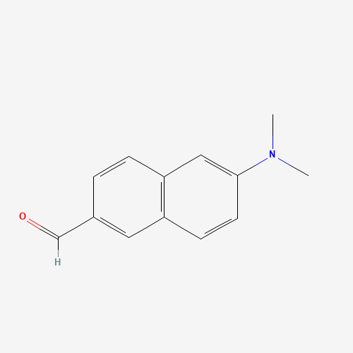 6-dimethylamino-2-naphthaldehyde (CAS: 173471-71-1) - Chemical Structure and Molecular Formula 