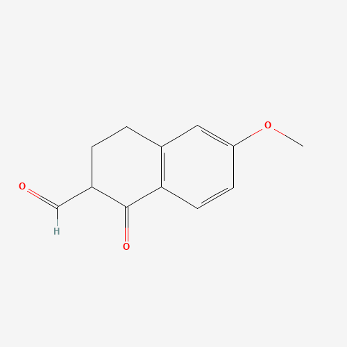 6-Methoxy-1-oxo-1,2,3,4-tetrahydronaphthalene-2-carbaldehyde (CAS: 68950-67-4) - Related Chemical Product