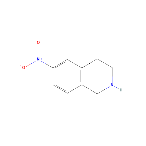 6-Nitro-1,2,3,4-tetrahydroisoquinoline (CAS: 186390-77-2) - Related Chemical Product