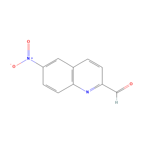 6-nitroquinoline-2-carbaldehyde (CAS: 59500-67-3) - Chemical Structure and Molecular Formula 