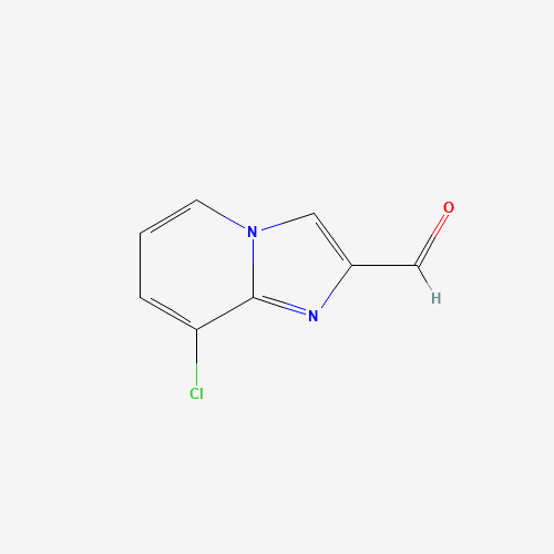 8-Chloroimidazo[1,2-a]pyridine-2-carbaldehyde (CAS: 885276-03-9) - Chemical Structure and Molecular Formula 