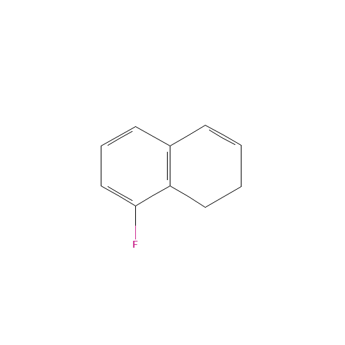 8-Fluoro-1,2-dihydronaphthalene (CAS: 185918-24-5) - Chemical Structure and Molecular Formula 