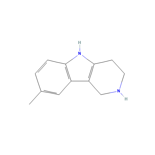 8-Methyl-1,2,3,4-tetrahydro-1H-pyrido[4,3-b]indol (CAS: 64172-41-4) - Related Chemical Product