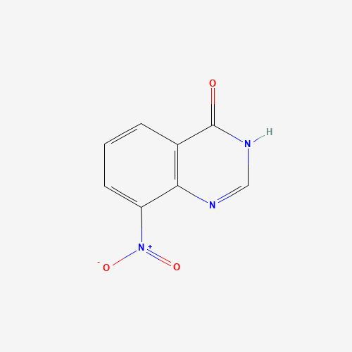 8-nitroquinazolin-4-ol (CAS: 53638-54-3) - Chemical Structure and Molecular Formula 