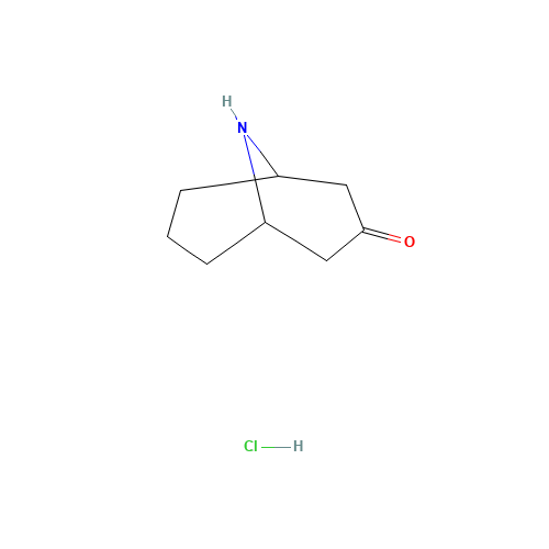 9-Azabicyclo[3.3.1]nonan-3-one hydrochloride (CAS: 72761-60-5) - Related Chemical Product
