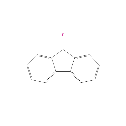 9-Fluoro-9H-fluorene (CAS: 20825-90-5) - Chemical Structure and Molecular Formula 