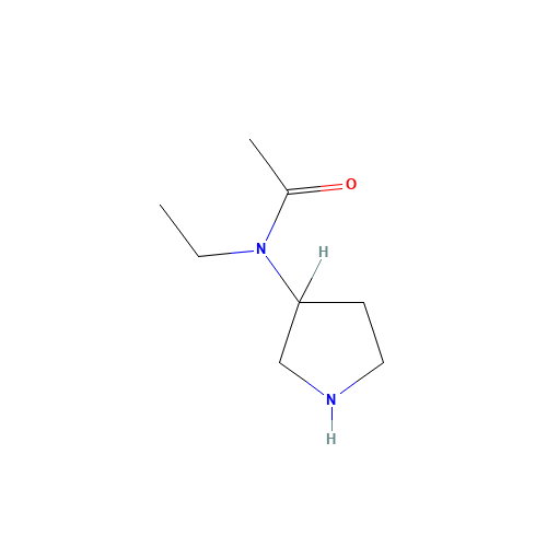 Acetamide, N-ethyl-N-3-pyrrolidinyl- (CAS: 115445-29-9) - Related Chemical Product