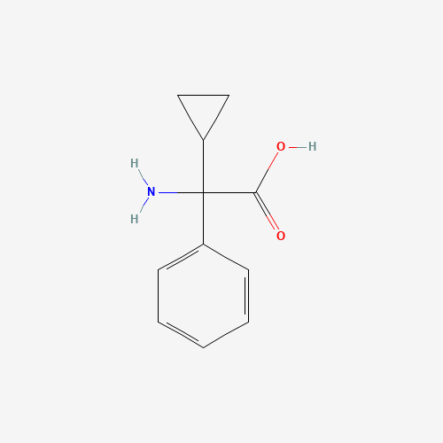 Amino(cyclopropyl)phenylacetic acid (CAS: 118317-40-1) - Related Chemical Product