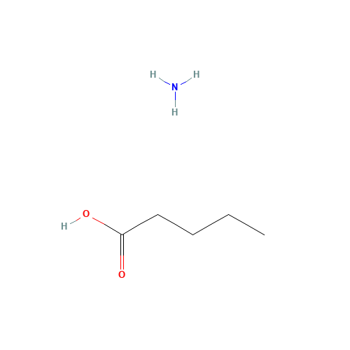 ammonium valerate (CAS: 42739-38-8) - Chemical Structure and Molecular Formula 