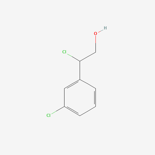 Benzeneethanol, b,3-dichloro- (CAS: 886365-85-1) - Chemical Structure and Molecular Formula 