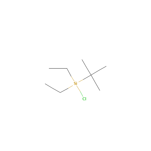 Chloro(diethyl)(2-methyl-2-propanyl)silane (CAS: 107149-55-3) - Related Chemical Product