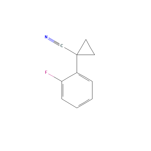 cyclopropanecarbonitrile, 1-(2-fluorophenyl)- (CAS: 97009-38-6) - Related Chemical Product