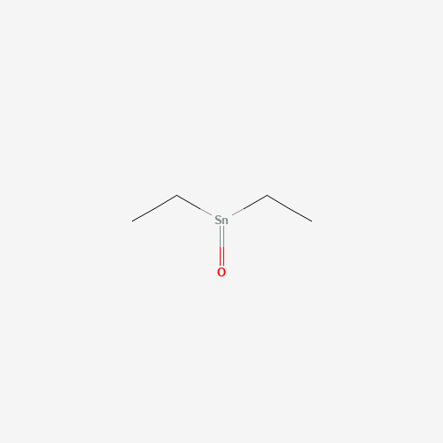 Diethyl(oxo)stannane (CAS: 3682-12-0) - Chemical Structure and Molecular Formula 