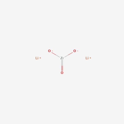 Dilithium dioxido(oxo)zirconium (CAS: 12031-83-3) - Chemical Structure and Molecular Formula 
