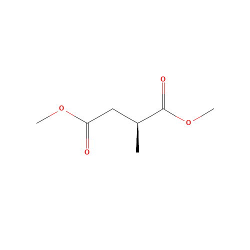 Dimethyl (2S)-2-methylsuccinate (CAS: 63163-08-6) - Chemical Structure and Molecular Formula 