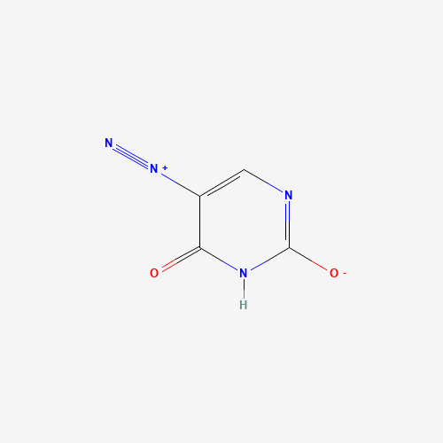 DU (CAS: 2435-76-9) - Chemical Structure and Molecular Formula 