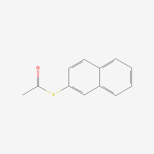 Ethanethioic acid, S-2-naphthalenyl ester (CAS: 831-23-2) - Chemical Structure and Molecular Formula 