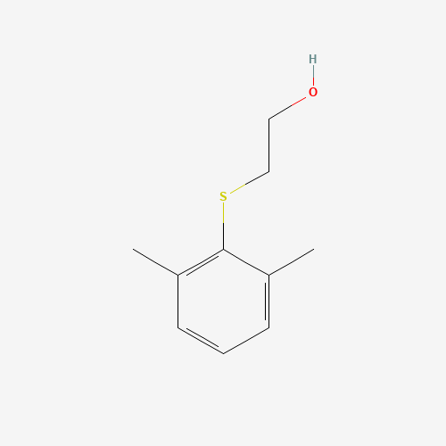 Ethanol, 2-[(2,6-dimethylphenyl)thio]- (CAS: 65320-76-5) - Chemical Structure and Molecular Formula 