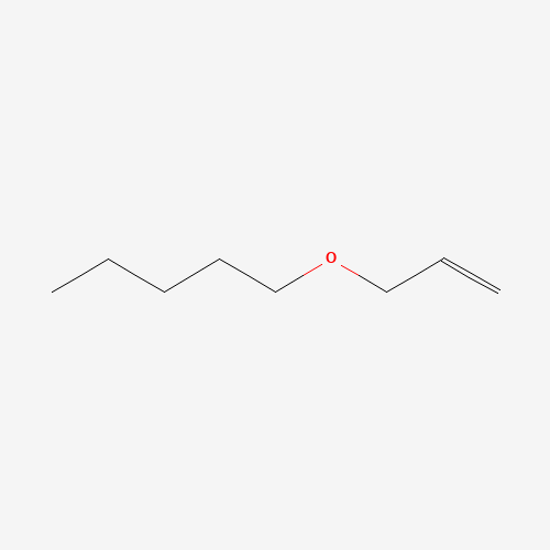 Ether, allyl pentyl (CAS: 23186-70-1) - Chemical Structure and Molecular Formula 