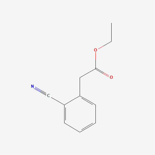 Ethyl (2-cyanophenyl)acetate (CAS: 67237-76-7) - Chemical Structure and Molecular Formula 