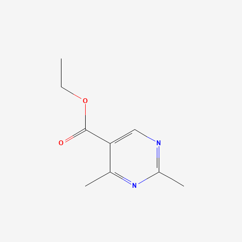 Ethyl 2,4-dimethyl-5-pyrimidinecarboxylate (CAS: 2226-86-0) - Chemical Structure and Molecular Formula 