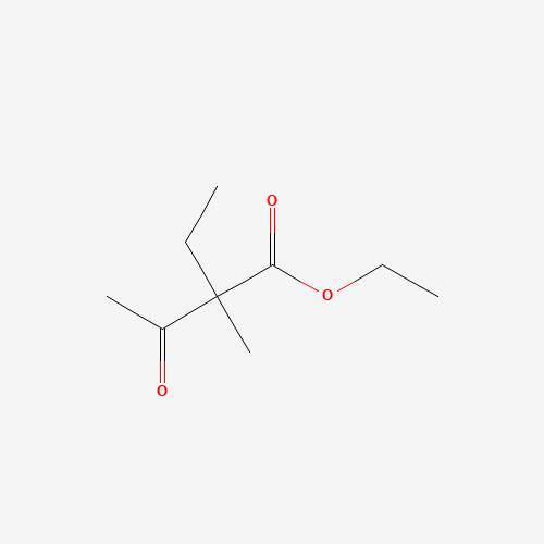 ethyl 2-ethyl-2-methyl-3-oxobutyrate (CAS: 33697-53-9) - Chemical Structure and Molecular Formula 