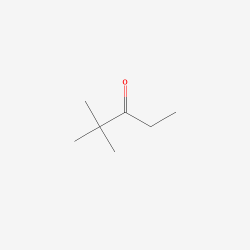 Ethyl tert-butyl ketone (CAS: 564-04-5) - Chemical Structure and Molecular Formula 