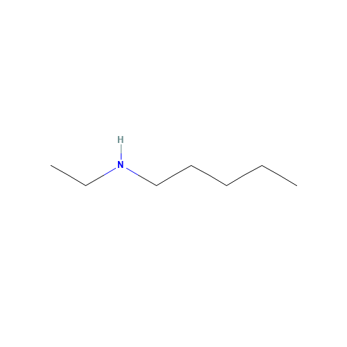 ethyl(pentyl)amine (CAS: 17839-26-8) - Chemical Structure and Molecular Formula 