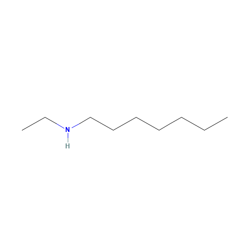 ETHYLHEPTYLAMINE (CAS: 66793-76-8) - Chemical Structure and Molecular Formula 