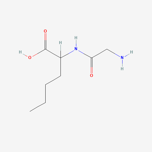 Glycylnorleucine (CAS: 1504-41-2) - Chemical Structure and Molecular Formula 