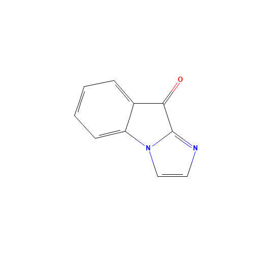 Imidazo[1,2-a]indol-9-one (CAS: 120614-25-7) - Chemical Structure and Molecular Formula 