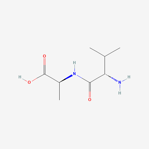 l-valyl-l-alanine (CAS: 27493-61-4) - Chemical Structure and Molecular Formula 