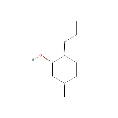 Menthol (CAS: 63975-60-0) - Chemical Structure and Molecular Formula 