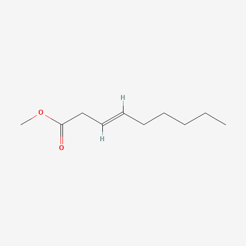 Methyl (E)-non-3-enoate (CAS: 36781-67-6) - Chemical Structure and Molecular Formula 