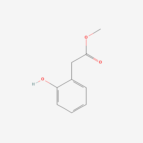 Methyl 2-hydroxyphenylacetate (CAS: 22446-37-3) - Chemical Structure and Molecular Formula 