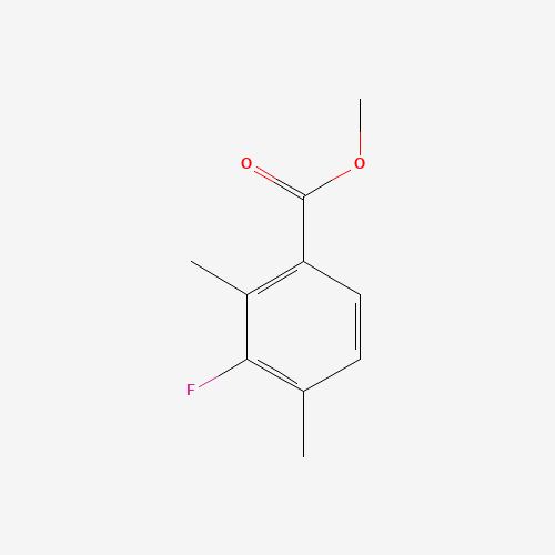 Methyl 3-fluoro-2,4-dimethylbenzoate (CAS: 26584-27-0) - Chemical Structure and Molecular Formula 