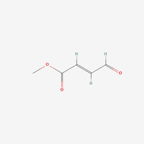 methyl 4-oxo-2-butenoate (CAS: 5837-72-9) - Chemical Structure and Molecular Formula 