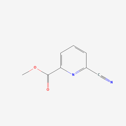 Methyl 6-cyanopyridine-2-carboxylate (CAS: 98436-83-0) - Chemical Structure and Molecular Formula 