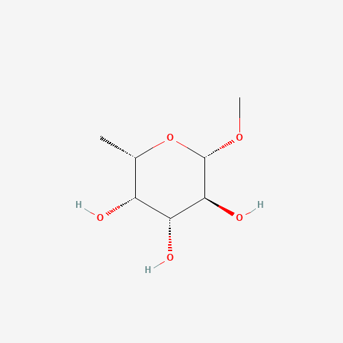 Methyl 6-deoxy-b-L-galactopyranoside (CAS: 24332-98-7) - Chemical Structure and Molecular Formula 