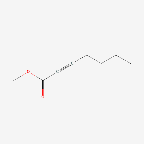 methyl hept-2-ynoate (CAS: 18937-78-5) - Chemical Structure and Molecular Formula 