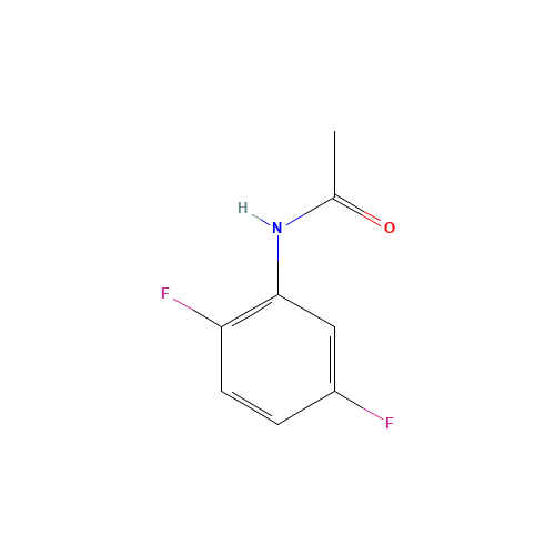 N-(2,5-difluorophenyl)acetamide (CAS: 398-90-3) - Chemical Structure and Molecular Formula 