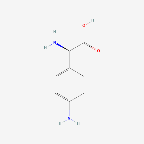 N-(4-Aminophenyl)glycine (CAS: 35619-39-7) - Chemical Structure and Molecular Formula 