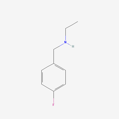 N-(4-fluorobenzyl)ethanamine (CAS: 162401-03-8) - Chemical Structure and Molecular Formula 