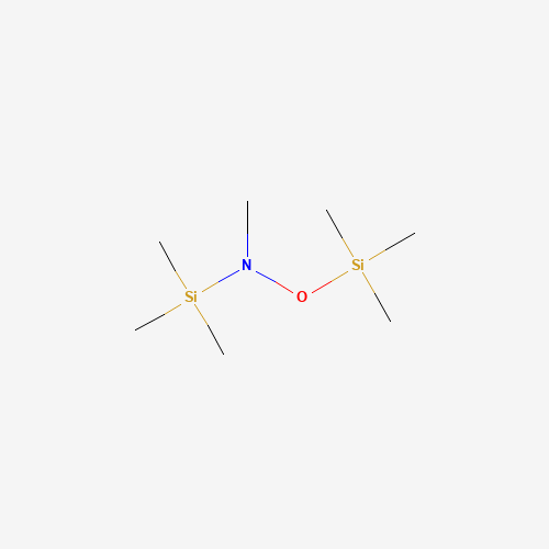 N,1,1,1-Tetramethyl-N-[(trimethylsilyl)oxy]silanamine (CAS: 22737-33-3) - Chemical Structure and Molecular Formula 