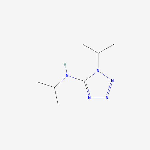 N,1-Diisopropyl-1H-tetrazol-5-amine (CAS: 75431-03-7) - Chemical Structure and Molecular Formula 