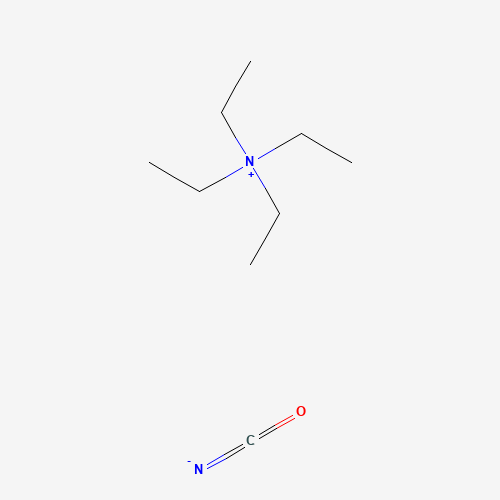 N,N,N-Triethylethanaminium cyanate (CAS: 18218-04-7) - Chemical Structure and Molecular Formula 